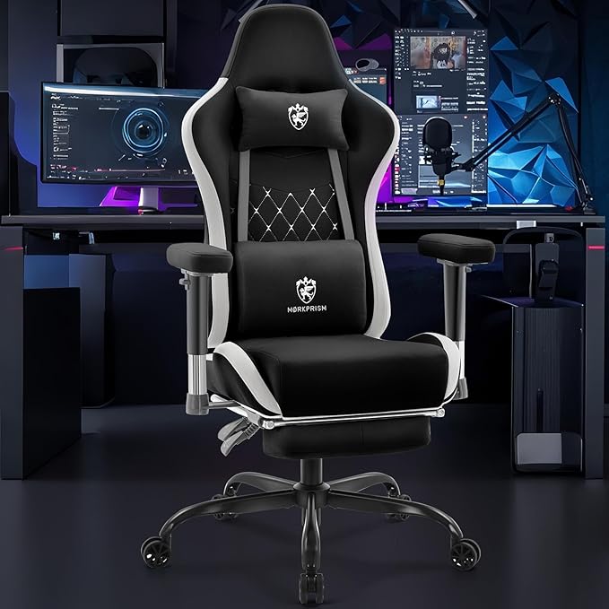 Gaming Chair Breathable Fabric, Computer Office Chair - Image 2