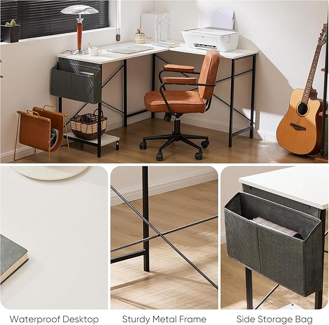 Whitmor L Shaped Gaming Desk - Image 5