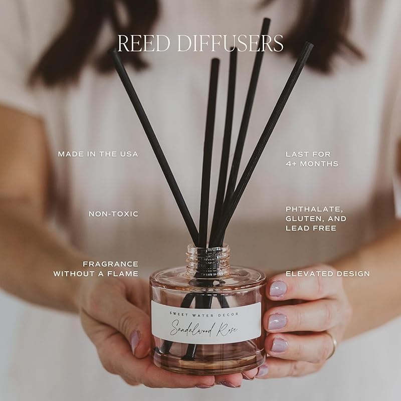 Sweet Water Decor Hello Fall Reed Diffuser, Cozy Autumn Home Scent - Image 4