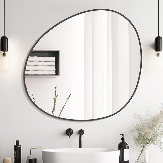 WallBeyond Asymmetrical Mirror, Irregular Wall Mirror, Abstract Wall Mirrors - Image 2
