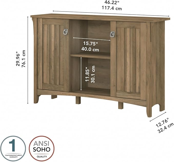 Bush Furniture Salinas Accent Storage Cabinet - Image 3