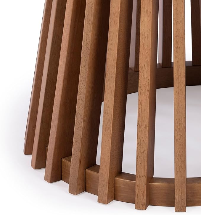 Plank+Beam Lido Round Dining Table, Minimalist Kitchen Table - Image 5