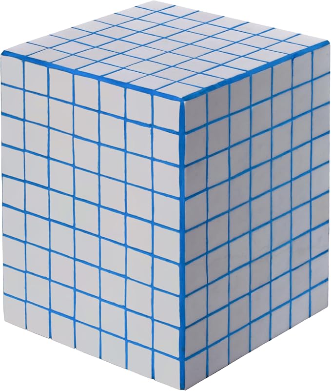 JONATHAN Y END2000B Callista 18" Modern Bohemian Ceramic Tiled Rectangle End by JONATHANY