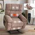 Dual Motor Power Lift Recliner Chair, 8 Positions Vibration Massage Recliner by Outdoorchairs