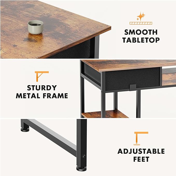Whitmor Computer Desk - Image 5