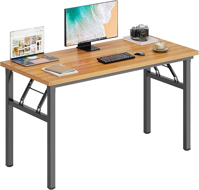 DlandHome 47 inches Folding Table Computer Desk Portable ActivityTable by DlandHome