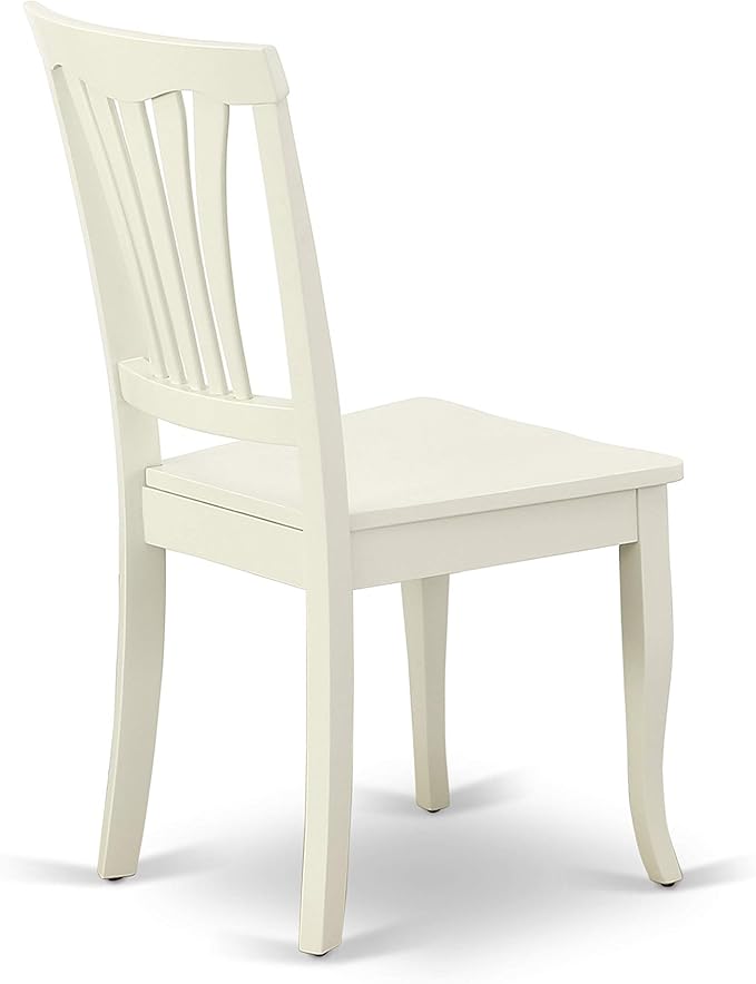 East West Furniture DOAV7-LWH-W 7 Piece Kitchen Table Set Consist of a - Image 10