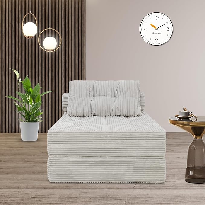 ANONER Folding Sofa Bed, Versatile Convertible Sleeper Chair - Image 7