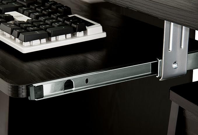 Techni Mobili 47.25" Ergonomic Computer Drawers & File Cabinet - Image 14