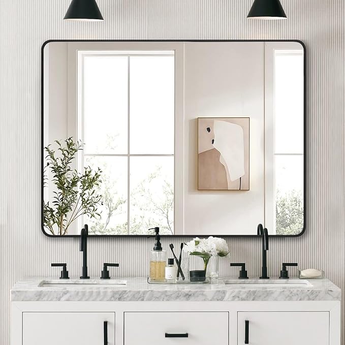 36"x48" Bathroom Wall Mirror by LEDLUX