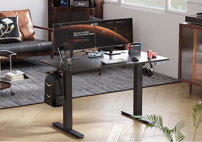 Seang Electric Standing Desk Adjustable Height, 40 x 24 Inch Stand up Desks - Image 9