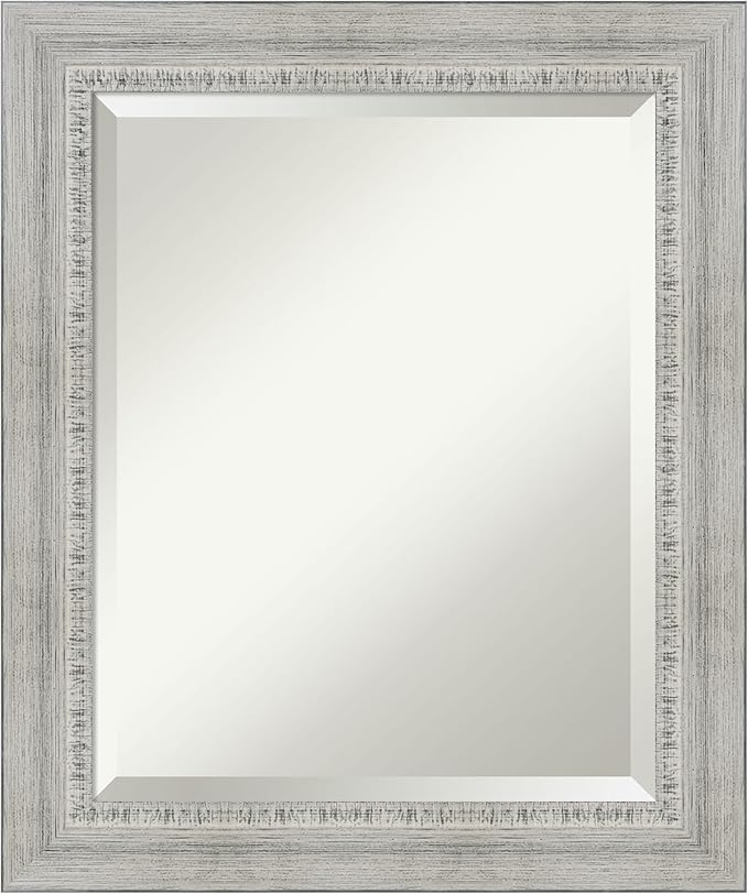 Amanti Art White Bathroom Mirror by AmantiArt