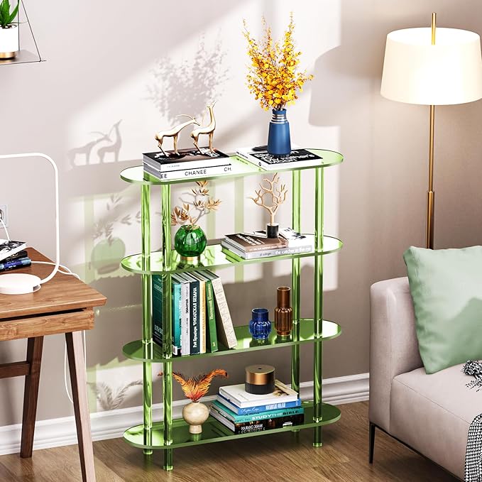 Clear Bookshelf, Acrylic Bookcase - Image 6