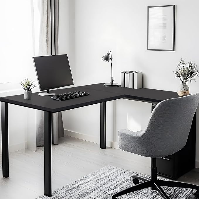 Kaboon Universal Table Top 23.62" D x 55" W, Solid One-Piece Desktop, Wood - Image 6