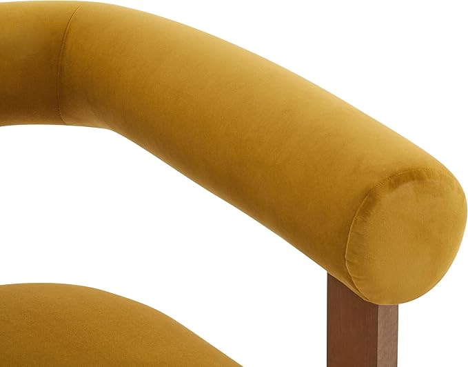 Christopher Knight Home Linton Modern Velvet Upholstered Accent Chair, Living - Image 8