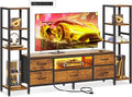 Casaottima 71" TV Stands for 43, 55 Inch TV Entertainment Center by Casaottima