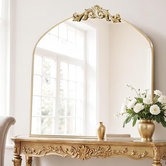 MISSDAY Vintage Retro Gold Baroque Mirror - Image 5