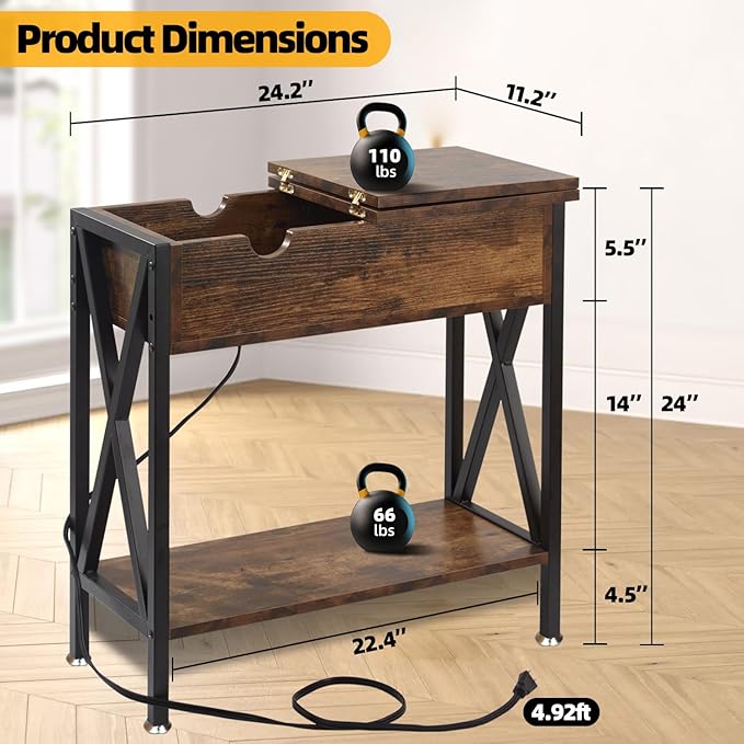 TooCust End Tables Living Room - Image 3