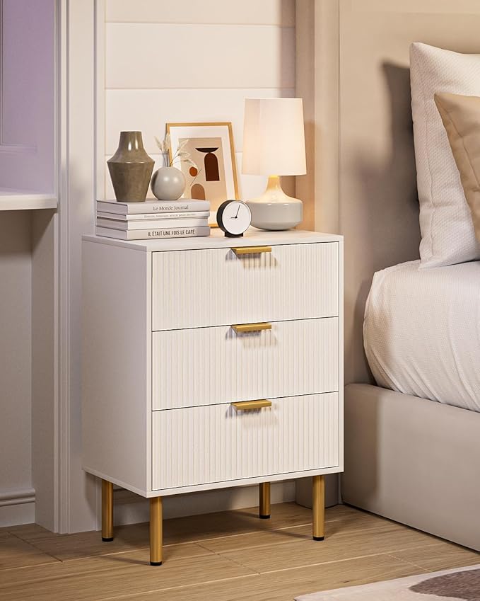 Night Stand, Tall Bedside Table - Image 4