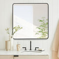 36x36 Inch Rectangle Bathroom Mirror by Bonverre
