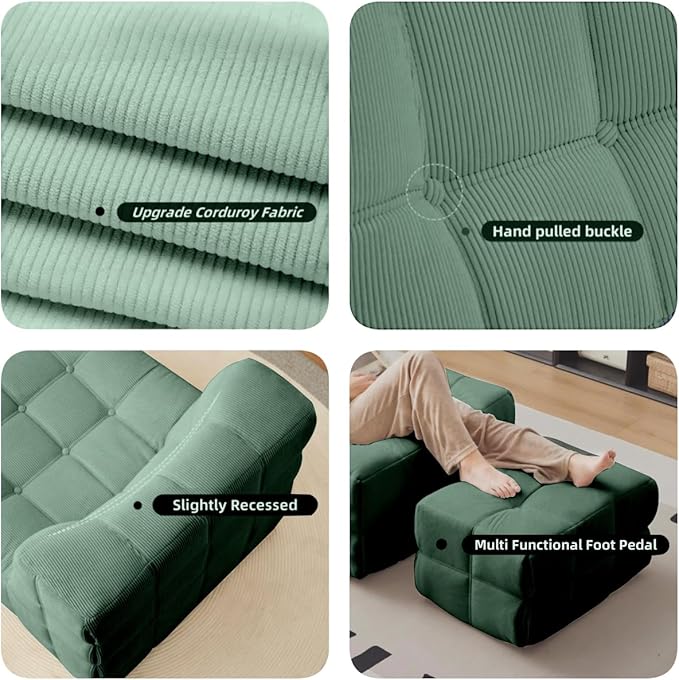 Bean Bag Chair - Memory Foam Bean Bag Chair - Image 5
