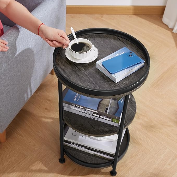 Dulcii Side Table, Round End Table - Image 2