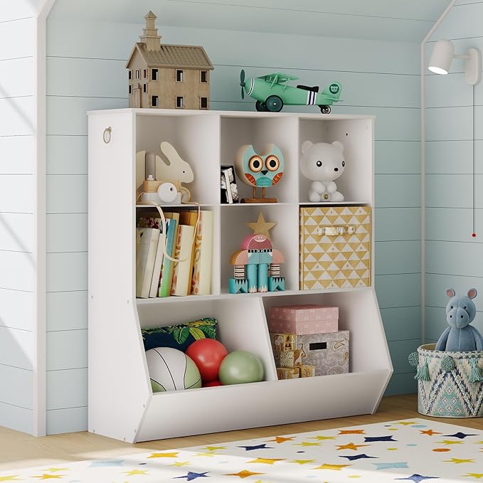 HOOBRO Kids Bookshelf, Toy Storage Organzier - Image 6