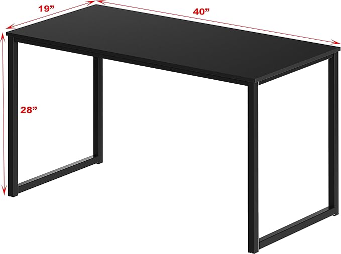 SHW Mission 40-Inch Home Office Computer Desk - Image 3
