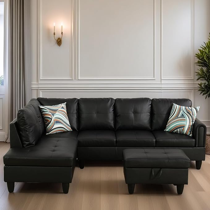 L Shaped Sectional Couches for Living Room, Modular Sectional Sofa - Image 6