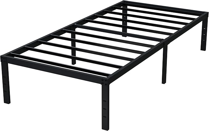 EMODA 16 Inch Heavy Duty Twin Bed Frame, Metal Platform Bed Frames No Box - Image 9