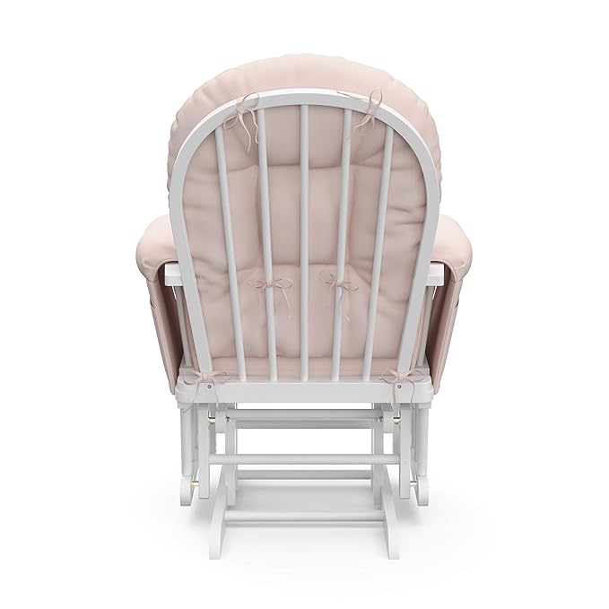Storkcraft Premium Hoop Glider & Ottoman — GREENGUARD Gold Certified Nursery - Image 16