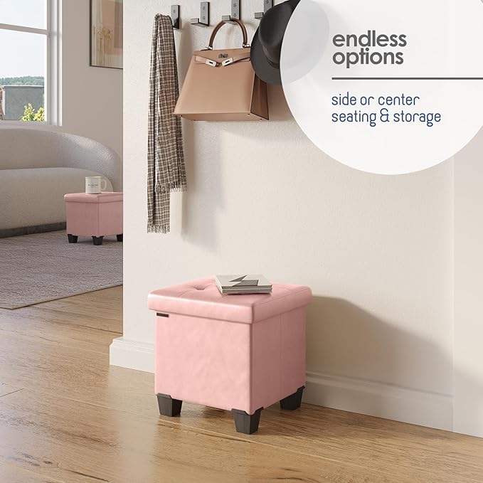STORAGEBUD Storage Ottoman Cube - Image 6