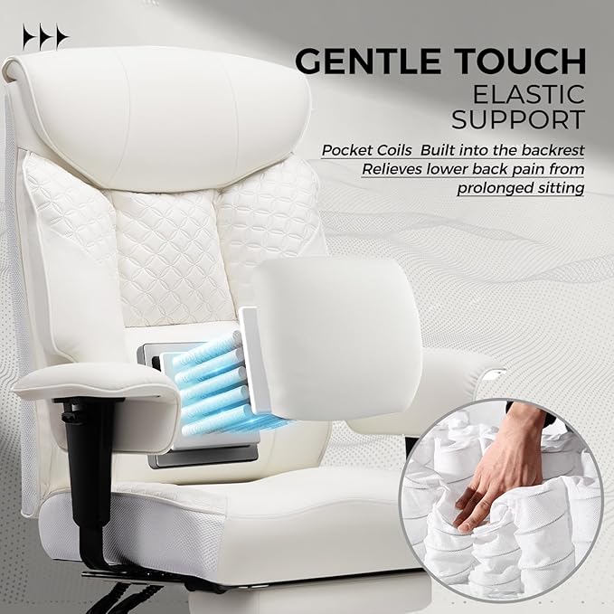 GTRACING Big and Tall Office Chair 400LBS Wide Ergonomic Gaming Chair - Image 7