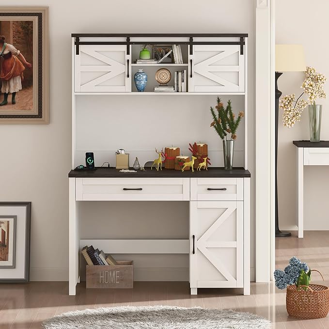 Farmhouse 47" Executive Desk, Computer Desk - Image 7