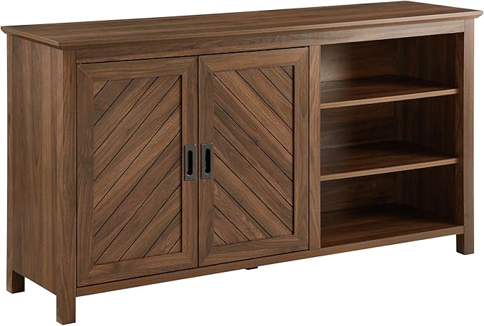 Walker Edison Modern Wood Grooved Buffet Sideboard by WalkerEdison