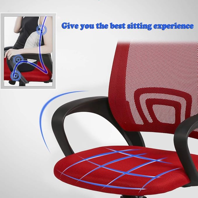 BestOffice Office Chair Ergonomic Cheap Desk Chair Mesh Computer Chair Lumbar - Image 7