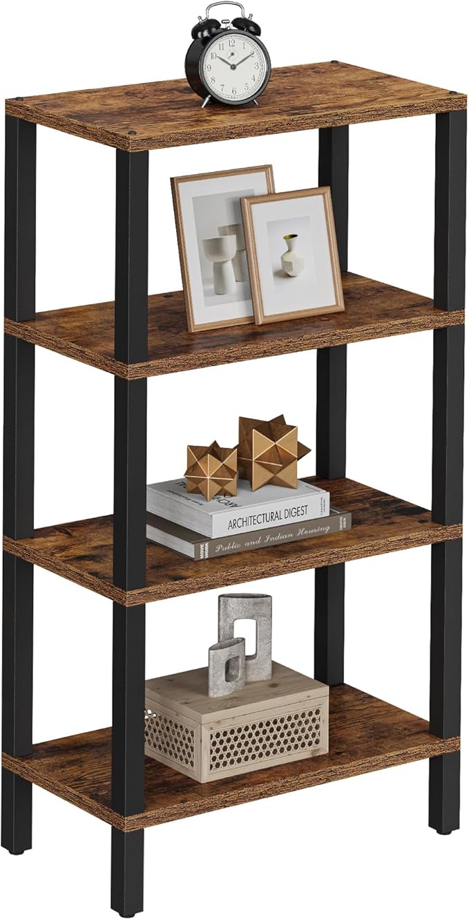 TUTOTAK Small Side Table, Narrow End Table, Skinny Sofa Table, Slim Nightstand by WelcometotheTUTOTAKHome