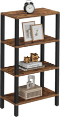 TUTOTAK Small Side Table, Narrow End Table, Skinny Sofa Table, Slim Nightstand by WelcometotheTUTOTAKHome