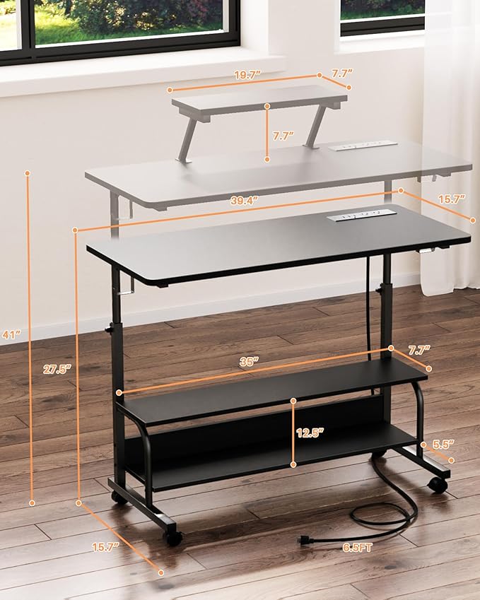 Height Adjustable Standing Desk - Image 3