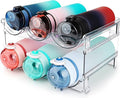 Water Bottle Organizer for Cabinet, Water Bottle Storage Organizer, 2 Packs by SPOSPO
