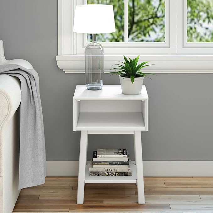 Plank+Beam Wooden Side Table - Image 3