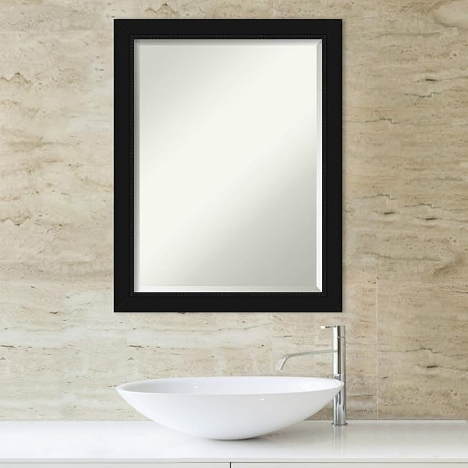 Amanti Art Black Bathroom Mirror - Image 5