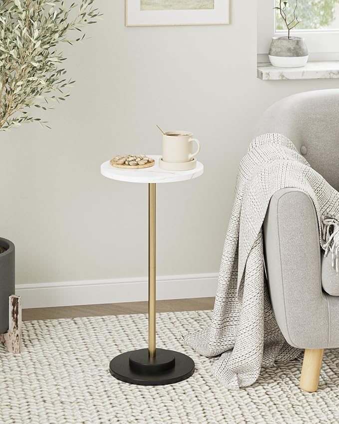 Round Side Table, Small Drink Table - Image 4