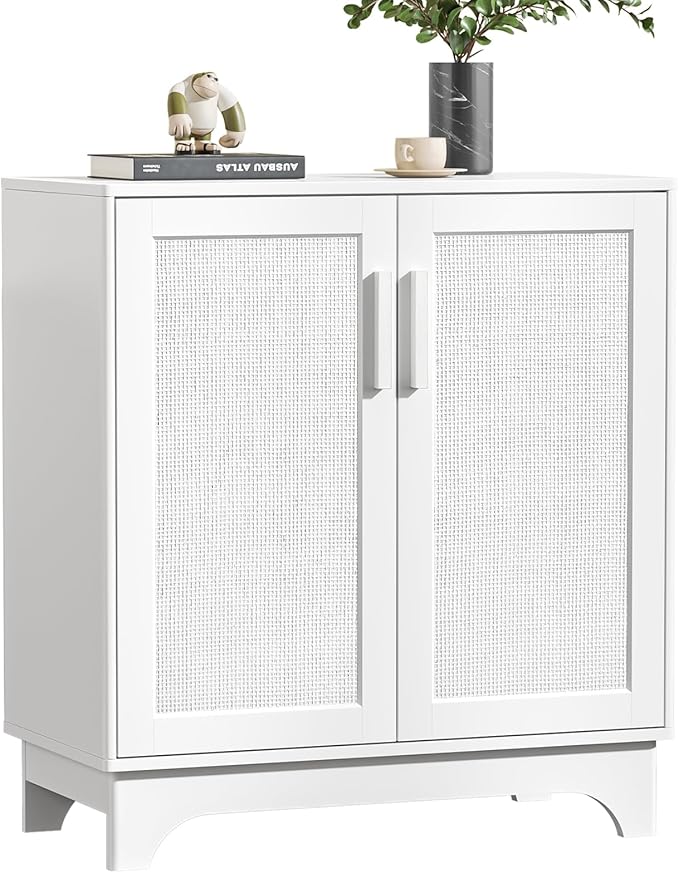 Rattan Cabinet, Sideboard Storage Cabinet by Unknown