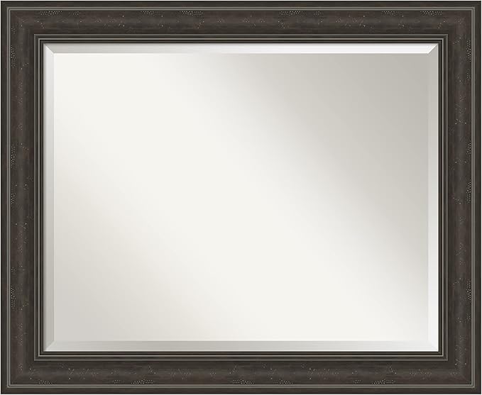 Amanti Art Brown Bathroom Mirror by AmantiArt