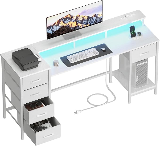 55 Inch Computer Gaming Desk by Korfile