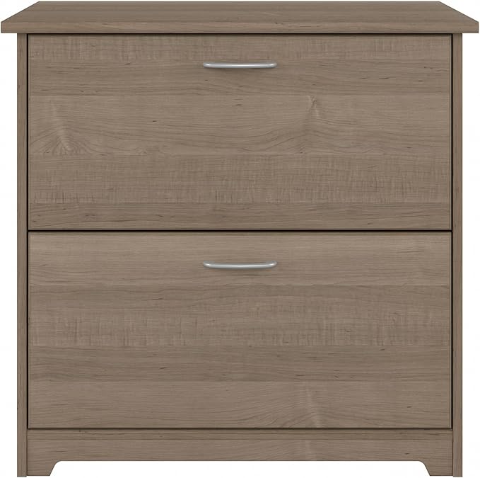 Bush Furniture Cabot 2 Drawer Lateral File Cabinet in Ash Gray, Home Office - Image 9