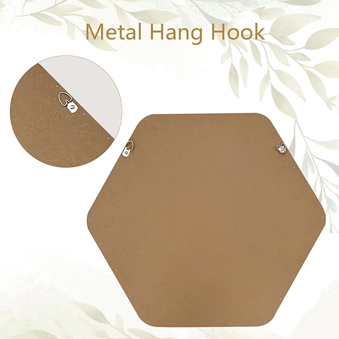 ULIKE Rattan Mirror for Wall, Bathroom 30 Inch Rustic Farmhouse Wall Decor - Image 3