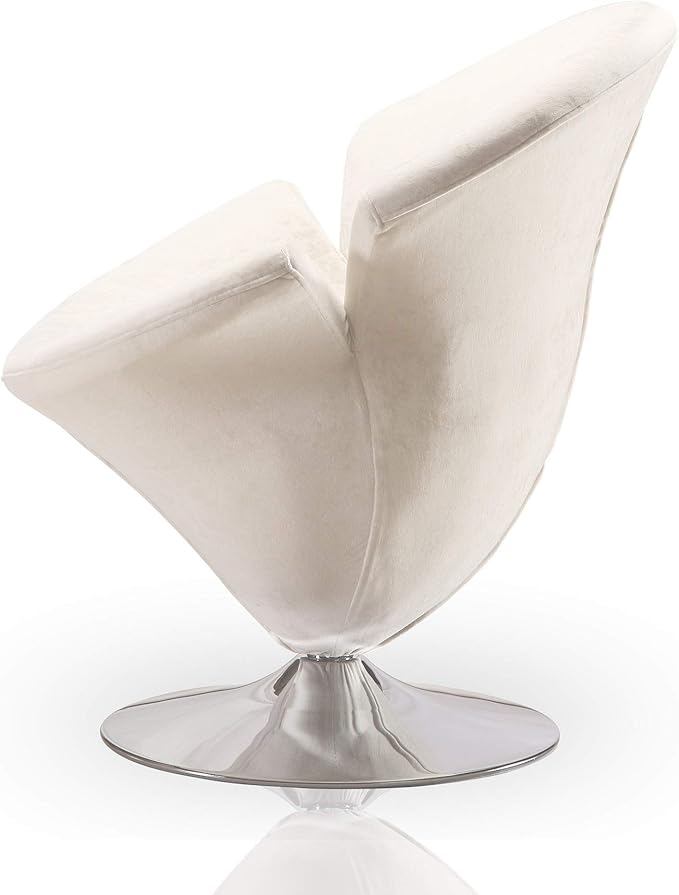 Manhattan Comfort Tulip Swivel Accent Chair Set of 2 - Image 7