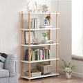 IOTXY 5-Tier Wooden Shelf Bookcase by IOTXY